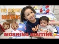 CJ AND LEGEND'S MORNING ROUTINE!!