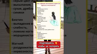 Как понять что у тебя дефицит витаминов!