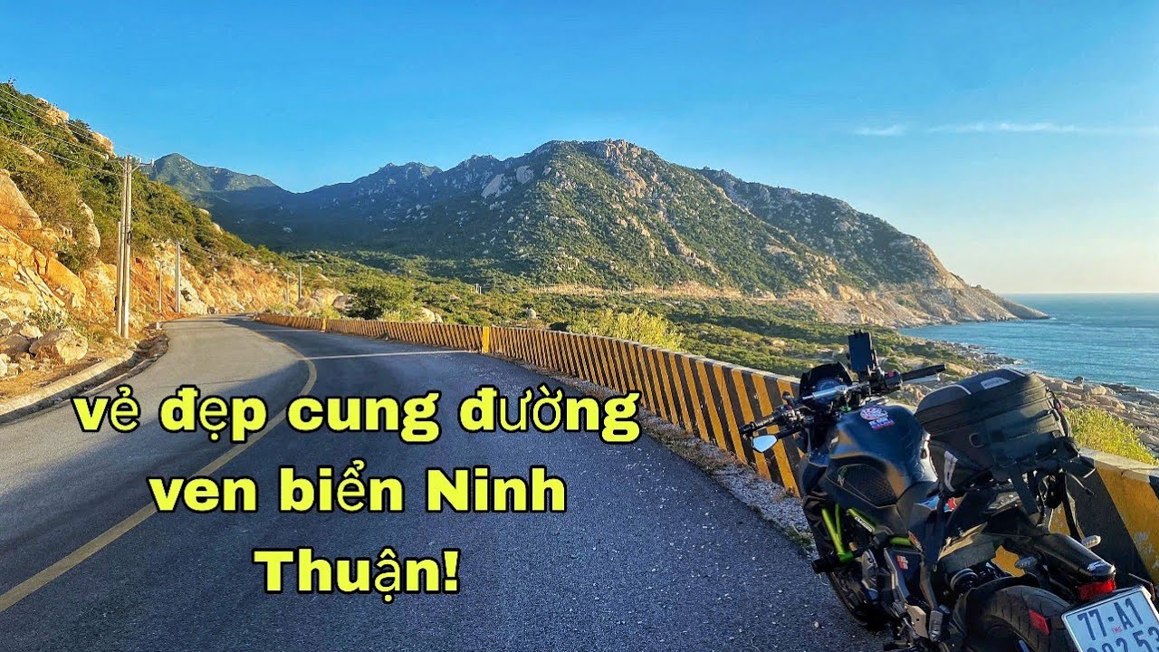 Vẻ đẹp cung đường ven biển Ninh thuận!