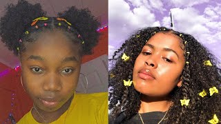 Video thumbnail of "RUBBERBAND HAIRSTYLES COMPILATION PT 3 😍😭"