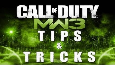 Mw3 Tips: Prioritising Targets, Map Knowledge