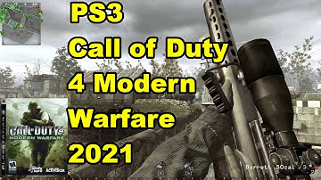 Playing PS3 Call of Duty 4 in 2021