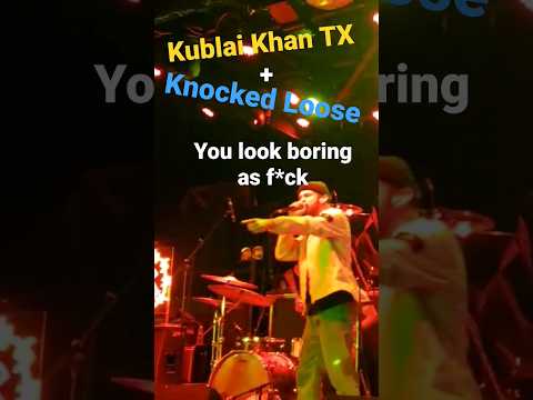 Kublai Khan Knocked Loose At The Same Time! Hardcore Shorts Metalcore Metal