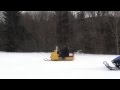 Vintage Snowmobiling in Vermont - Middlesex, Jan 26th 2013