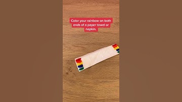 Grow A Rainbow! | STEM For Kids | Science Experiment | #shorts