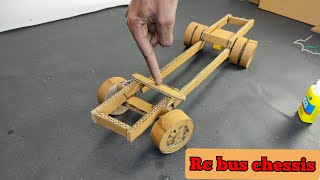 How to make rc truck, bus chessis
