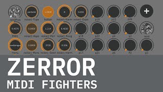 ZERROR. MIDI Fighters tutorial. Resimi