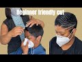 Detailed pixie cut and style (cut not sped up) | Mane Life Collection™️