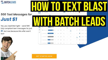 SMS Marketing for Motivated Sellers (Batch Leads Tutorial)
