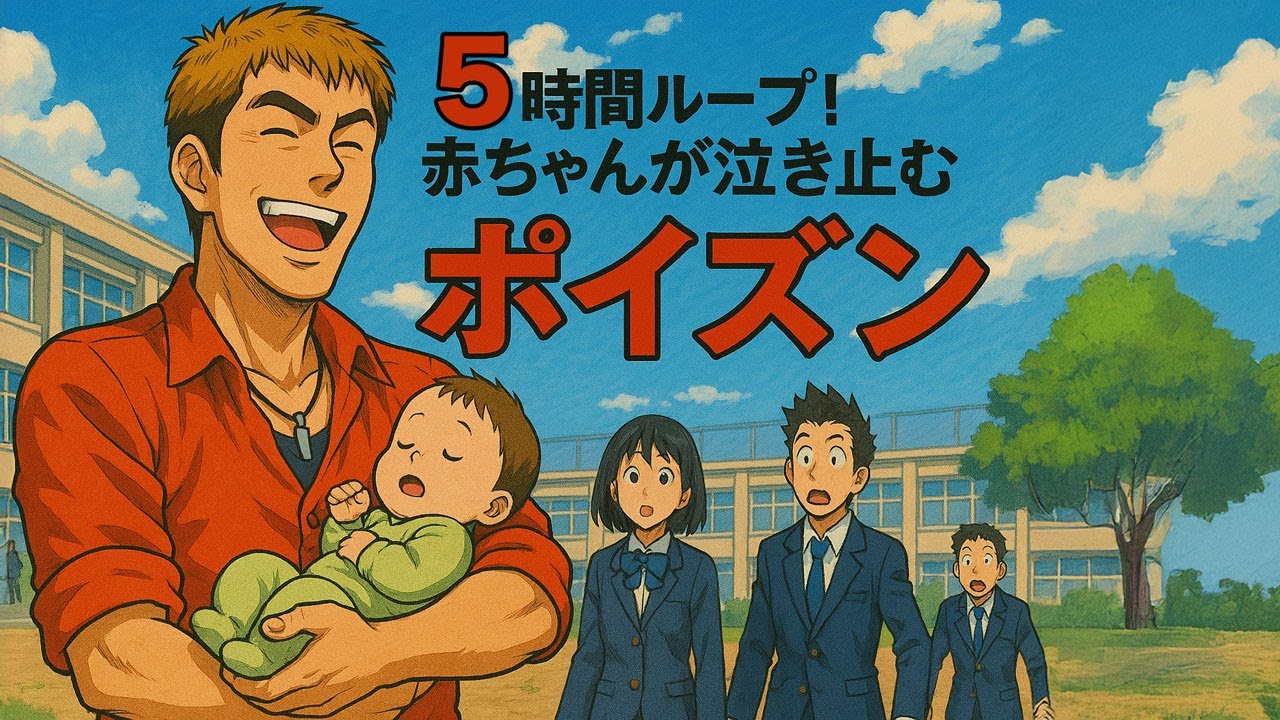 【広告なし・最高音質】反町隆史 POISON〜赤ちゃんが泣き止む！５時間ループ 【リマスター版】