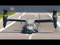Very Rare! MV-22B Osprey Evil Eyes Takes Off from Short Runway