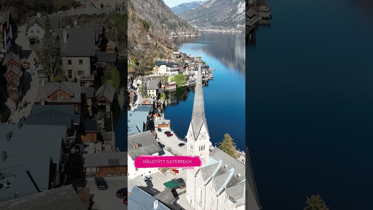Is this real? ☁️ Hallstatt from above 