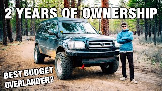 The BEST Budget Overland Vehicle!? 1st Gen Sequoia 2 Years of Ownership Review