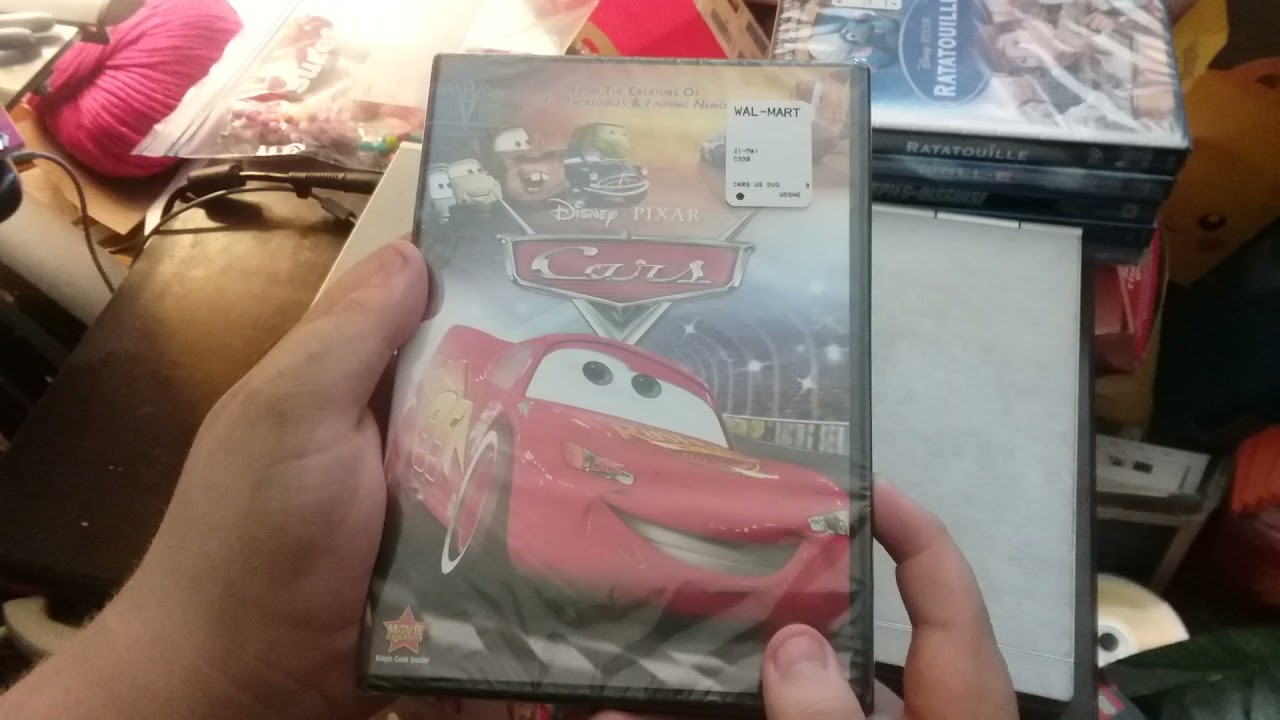 Cars DVD Unboxing YouTube