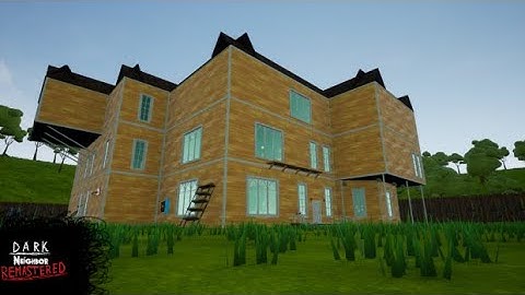 ESCAPING THE HOUSE! Dark Neighbor Remastered Hello Neighbor Mod Gameplay