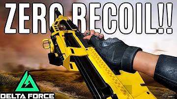 This CRAZY P90 Build has Zero Recoil in Delta Force Mobile.
