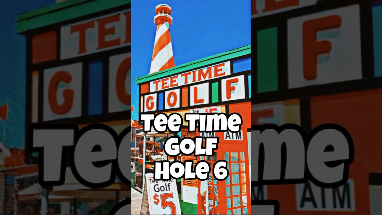 How to get a hole in one on Hole 6 at Tee Time Golf in Ocean City NJ ⛳️ 