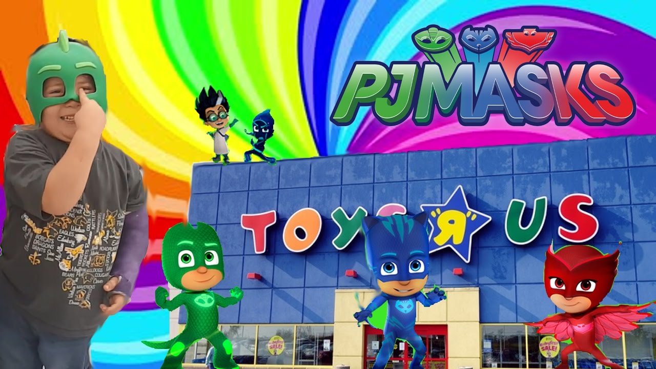 Pj Mask Toys found at Toys R Us YouTube
