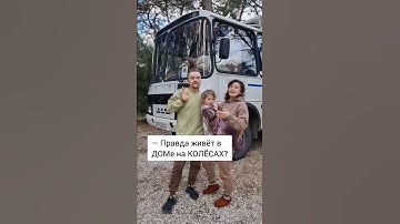 ДОМ на КОЛЕСАХ ПАЗ 3206, живём постоянно #shorts #vanlife #домнаколесах