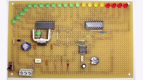 Led Tachometer DIY with LM3914 and LM2917