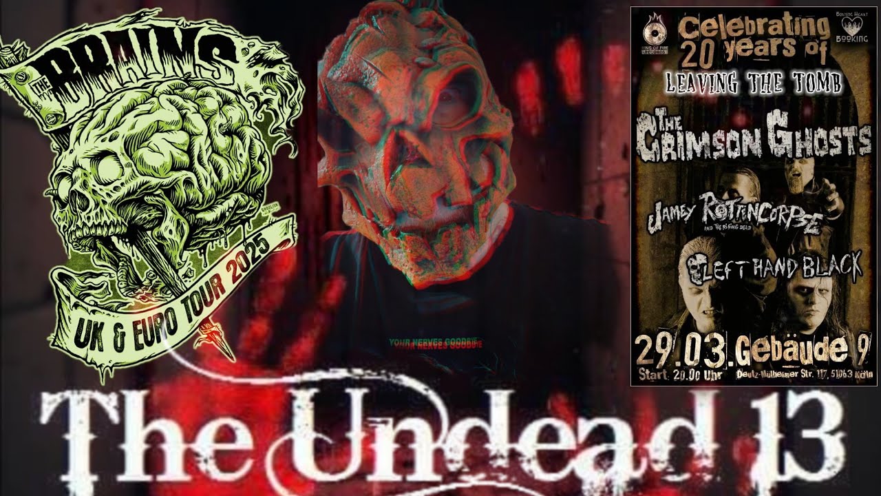 The Brains & The Crimson Ghosts LTT 20th Anniversary - Gig Madness