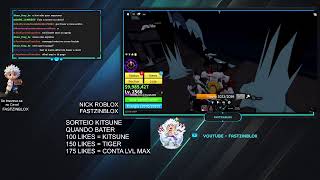SORTEIO KITSUNE + CONTA + TIGER #BLOXFRUITS