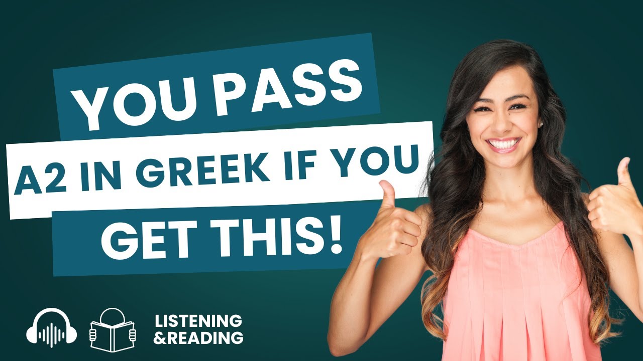 15 Short Stories in Greek for A2-B1 Level | Listening & Reading Practice | Improve Your Greek #viral