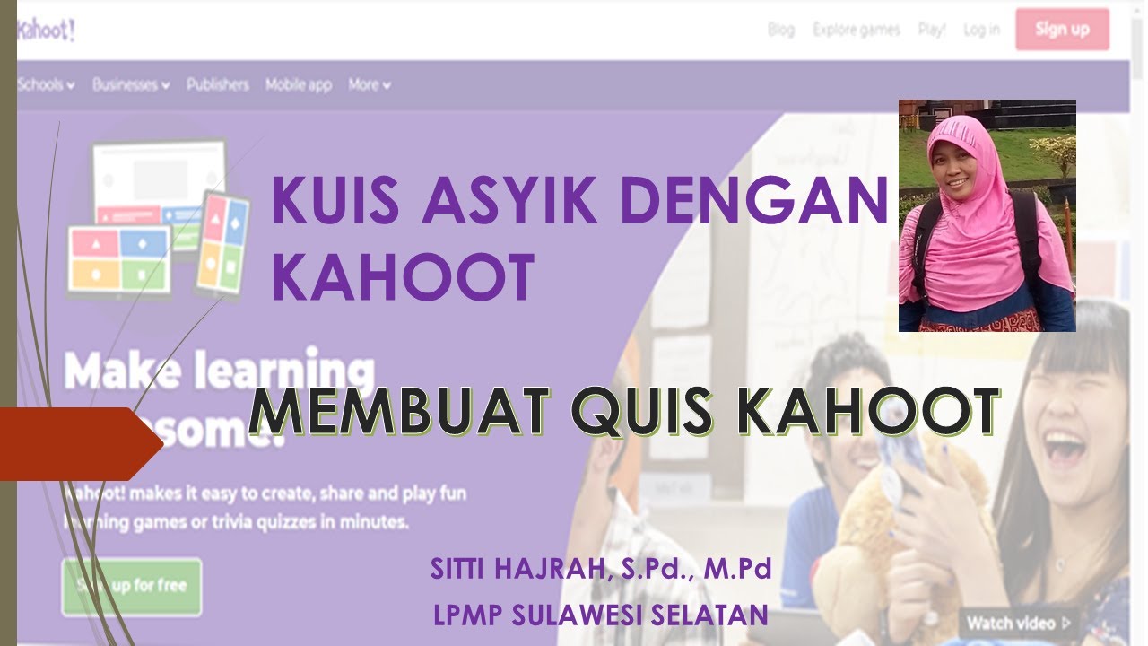 membuat quiz kahoot - YouTube