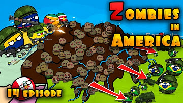 Zombies in America: Episode 14 - breaking point ( Countryballs )