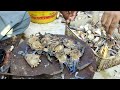 Blue Swimmer Crab Cutting | Flower Crab | Karachi Fish Market