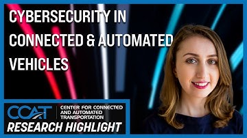 Road-side Based Cybersecurity in CAV Systems - USDOT RD&T UTC Video Forum