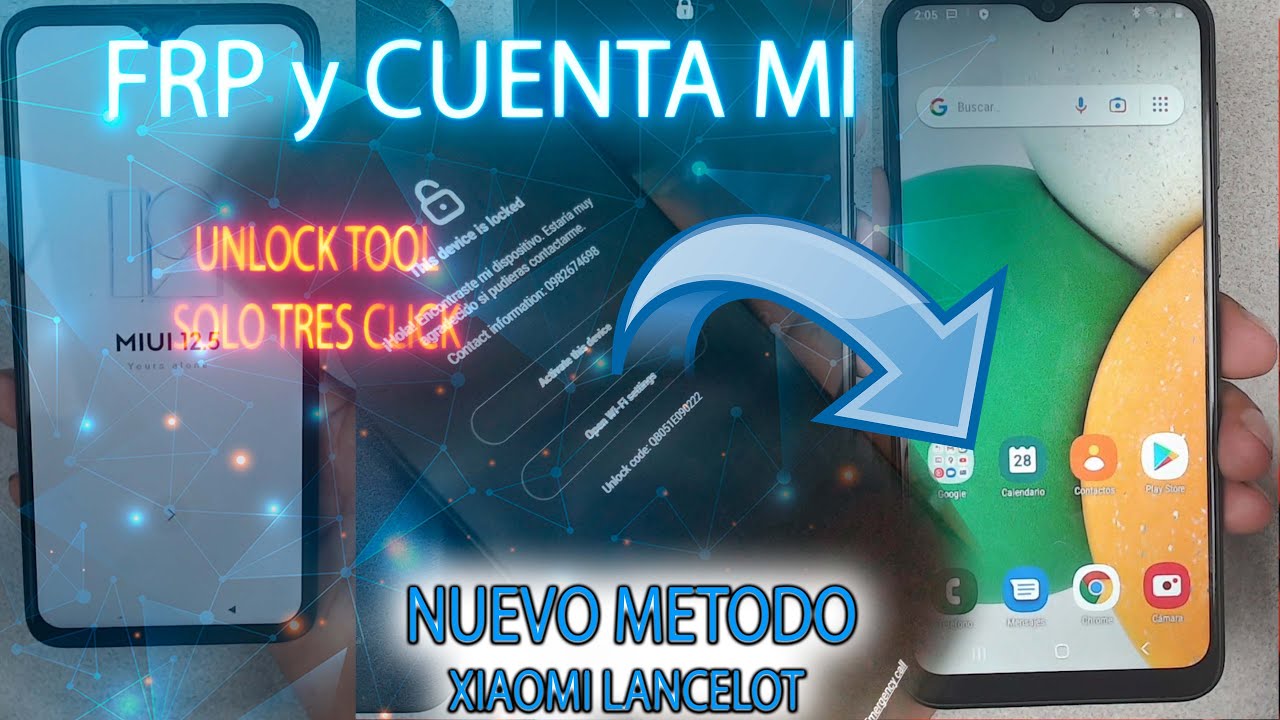 FRP Y CUENTA MI XIAOMI REDMI 9 LANCELOT FÁCIL sin abrir el dispostivo y