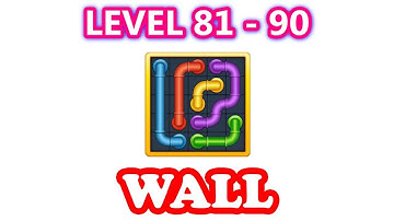 Line Puzzle: Pipe Art - Wall Pack Level 81 - 90 - Walkthrough
