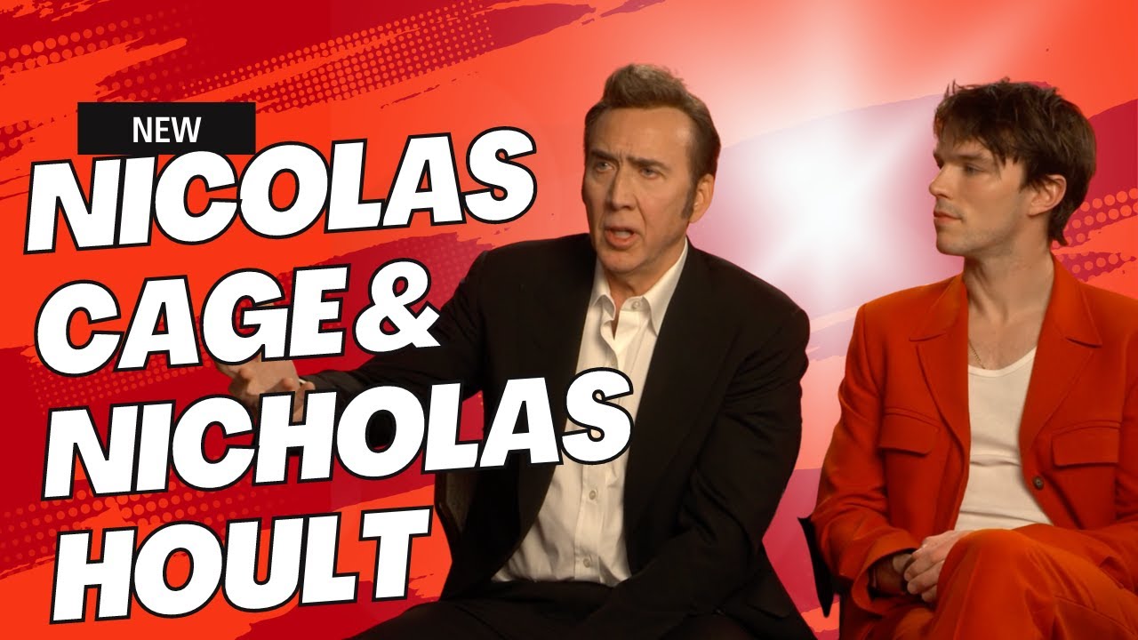 Nicolas Cage & Nicholas Hoult Reveal Renfield Secrets | 2023 Dracula-Inspired Film Interview 🧛🎬 |