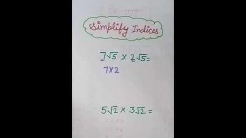 Simplification trick#simplify indices#learning system# shorts# maths trick# yt video#