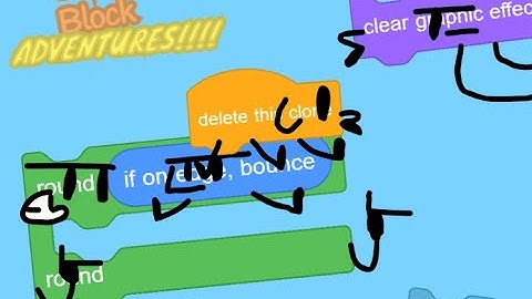 Scratch Block Adventures: The strange blocks!