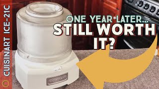 Should You Buy the CUISINART Ice Cream Maker (ICE-21C)? || A One Year Review by The Culture of Cookery 113,098 views 3 years ago 7 minutes, 12 seconds