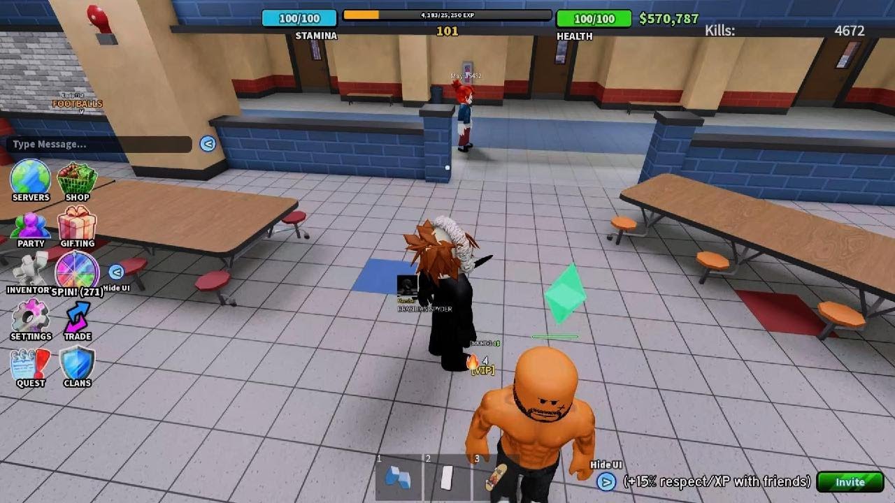 Testing finishers and then rating em in Fight in a school