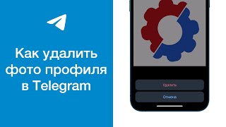 Как удалить фото профиля (аватарку) в Telegram