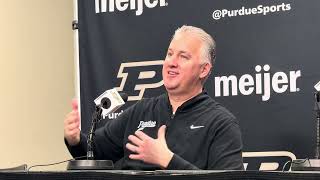Michigan 91, Purdue 80: Matt Painter Postgame