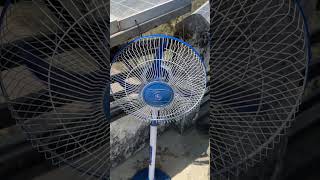Solar DC Farrata Fan || Solar panel Fan only 800 ₹ Solar से डायरेक्ट चलने वाला पंखा #solarfan#shorts