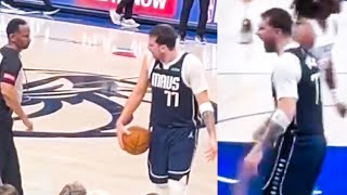 Here's How Luka Doncic Got Enraged and Shouted at the Referee on Two Occasions - Dallas vs Clippers