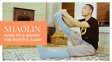 Shaolin Relaxation Exercise, Guided Qi Gong Breathing, Meditation, Kung Fu Stretch for RESTFUL SLEEP