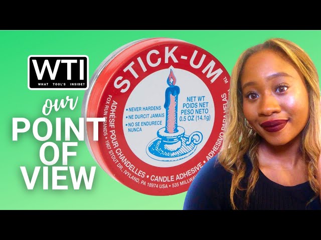 Stick-Um Candle Adhesive 2 Ounces Holds Candles Straight Review - video  Dailymotion