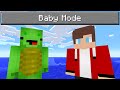 &quot;BABY MODE&quot; Difficulty Is Very Funny - Minecraft