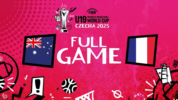 Group Phase | Australia v France | Full Basketball Game | FIBA U19 Women's Basketball World Cup 2025