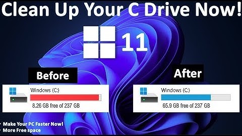 🧹 How to Clean C Drive in Windows 10/11 (Step by Step) | Free Up Space & Boost Performance