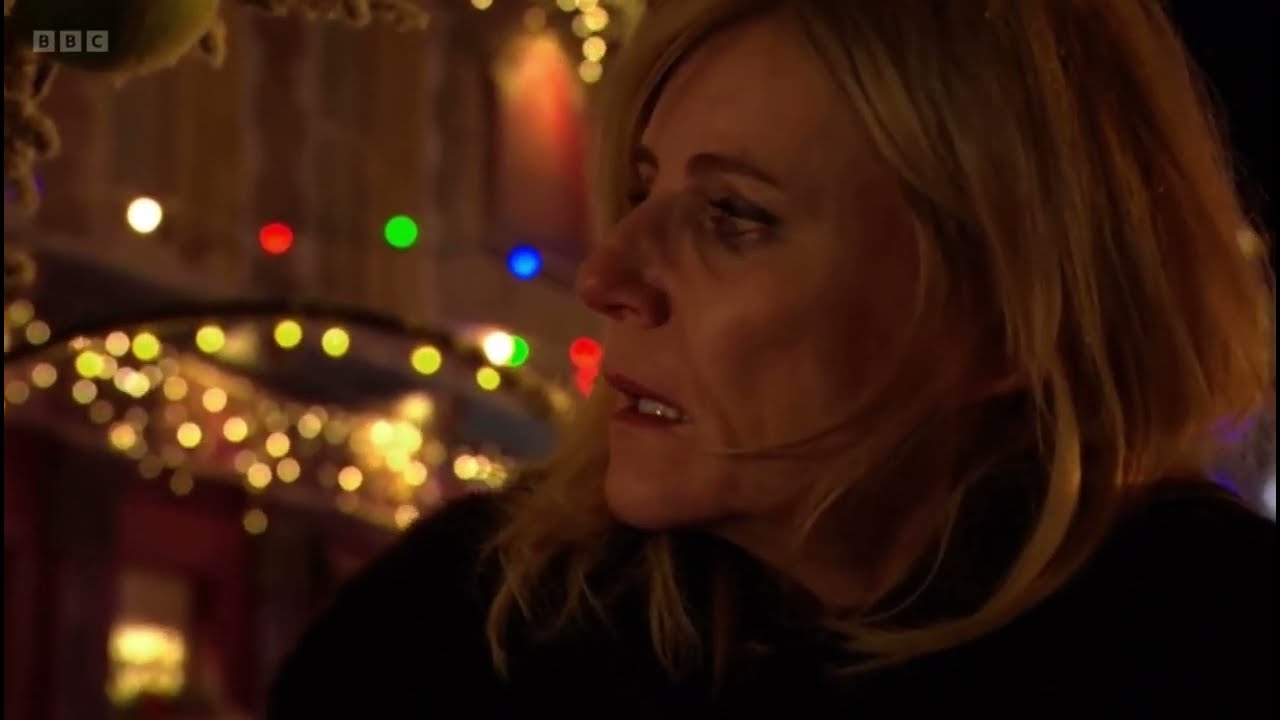 EastEnders - Kathy Cotton Attacks Cindy Beale With A Shovel (25th December 2024 - Episode 2)