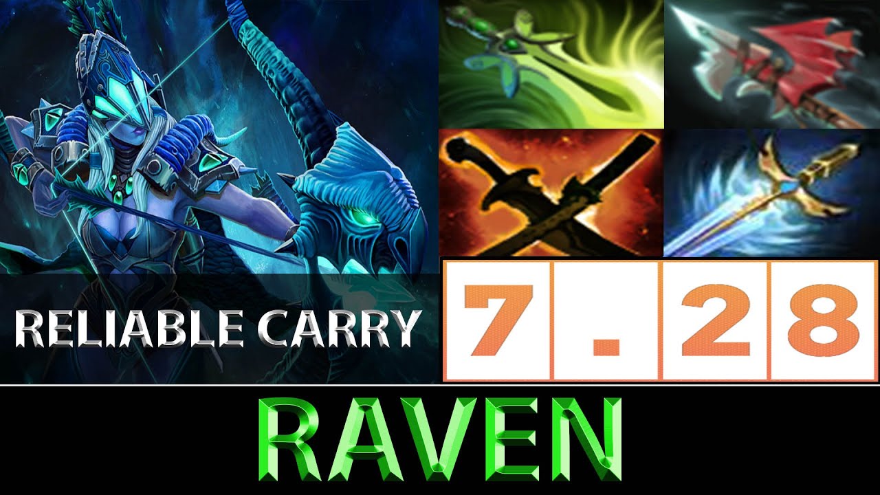 Raven [Drow Ranger] SEA Ranked Very Reliable Carry Dota 2 7.28 - YouTube