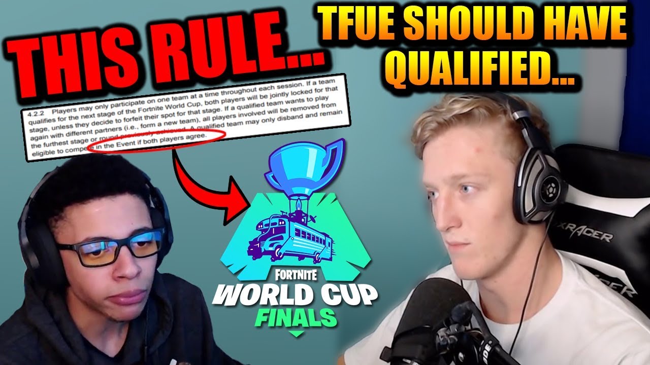 Tfue MISSED The Fortnite World Cup To This Rule... And Myth HATES IT!